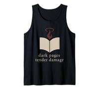 Dark Romance Reader Villain Era Morally Grey Libro Regalo Camiseta sin Mangas