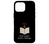 Dark Romance Reader Villain Era Morally Grey Libro Regalo Carcasa para iPhone 16 Pro MAX