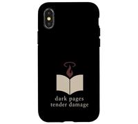 Dark Romance Reader Villain Era Morally Grey Libro Regalo Carcasa para iPhone X/XS