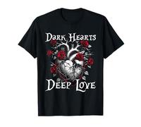 Dark Romance Romance Oscuro Booktok Dark Hearts Deep Love Camiseta