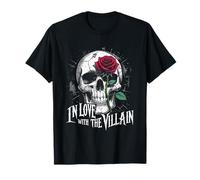 Dark Romance Romance Oscuro Booktok In Love With The Villain Camiseta