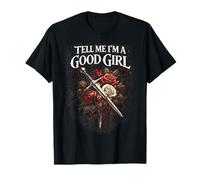 Dark Romance Romance Oscuro Booktok Tell Me I'm A Good Girl Camiseta