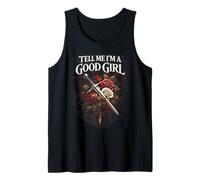 Dark Romance Romance Oscuro Booktok Tell Me I'm A Good Girl Camiseta sin Mangas