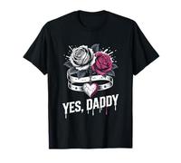 Dark Romance Romance Oscuro Booktok Yes, Daddy Camiseta