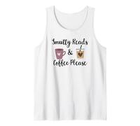 Dark Romance Smutty Reads & Coffee Please Spicy Books Smutt Camiseta sin Mangas