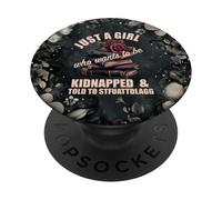 Dark Romance STFUATTDLAGG Smutt Book Lover Merch Good Girl PopSockets PopGrip Adhesivo