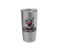 Dark Romance Villain Lover In My Villain Era Romantasy Books Vaso térmico de acero inoxidable de doble pared