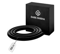 Dark Shisha Manguera de Silicona Negra 150 cm para Cachimba | Manguera Shisha Lavable | Compatibilidad Universal | Flexible y Resistente