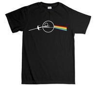 Dark Side of The Death Star Crew Neck Unisex Short Sleeve T-Shirt L