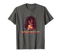 【Dark Souls】 Dark Souls 017 Camiseta, Hombre, Asfalto, 5XL