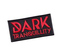 Dark Tranquillity Melodic Séptico Broiler HammerFall Tiamat en llamas NWOBHM Death Metal Thrash Black Rock etc Bordado Iron on Applique Souvenir Accesorio