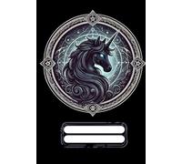 Dark Unicorn - The Guardian of Starlight - Notebook 120 pages