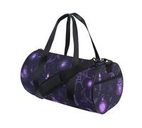 Dark Wind - Bolsa de viaje impermeable con diseño de telaraña de vampiro, color morado misterioso