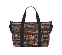 Dark Wind Motor City - Bolsa de viaje con correa ajustable para el hombro, adecuada para viajes y deportes