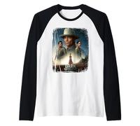 Dark Winds Key Art Binge Camiseta Manga Raglan