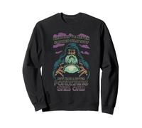 Dark Wizard Smoking in a Tower Pondering The Orb Funny Weed Sudadera