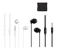 Dark Wolf Dos Auriculares de sueño - Bolsa de Regalo - Aislamiento del Ruido - de Silicona Suave insomnio, sueño Lateral Sonido