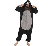 DarkCom Unisex Adulto Cosplay Rata Topo Animal Onesie Kigurumi Disfraces One Piece Pijamas Carnaval Ropa de Dormir S