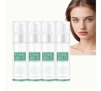 Darker Spotor Serum para el rostro, sérum de brillo oscuro para manchas, tratamiento blanqueador para hiperpigmentación y melasma con niacinamida, equilibra el tono de la piel todo (4 unidades)