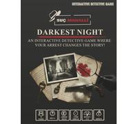 Darkest Night: An Interactive Detective Game Where Your Arrest Changes the Story: An Unsolved Cold Case File Murder Mystery for Game Night