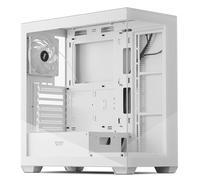 darkFlash ATX - Funda de PC de Torre Media, preinstalada, 1 Ventilador PWM ARGB sin LED, Carcasa de computadora para Juegos de Vidrio Templado Doble, Puerto Tipo C, soporta radiador de refrigeración