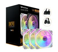 darkFlash - DF-DM12 PRO 3IN1-W-ES1 sistema de refrigeración para ordenador Carcasa del ordenador Refrigerador de aire 12 cm Blan