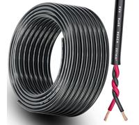 DARKGUARD Cable de Remolque 2 Pines 1,0mm², 20M Cable Eléctrico para Luz de Remolque Vehículo 12V/24V, Cable de 2 Núcleos de Cobre para Automotriz Coche Luces Pilotos y Remolque LED, RoHS & Reach