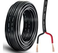 DARKGUARD Cable de Remolque 2 Polos 0,75mm², Cables Eléctrico para Vehículo 20M, 12V/24V Cableado Cable de 2 núcleos para Remolque Caravanas Pilotos Luces LED, Pared Delgada