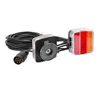 DARKGUARD Magnético Led Luces Traseros para Pilotos Remolques Camion Caravan 12V con 7 Núcleos Enchufe Conector y 7,5m Cable, ECE Homologados, IP67 Impermeable