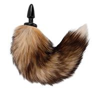 Darkness! Plug anal Cola natural – Silicona 10 cm – 150 g