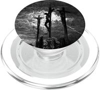Darkness at The Crucifixion Gustave Dore - Arte bíblico PopSockets PopGrip para MagSafe