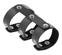 Darkness Bondage DARKNESS ANILLO DOBLE PENE Y TESTICULOS AJUSTABLE LEATHER 10 g