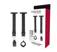Darkness! Accesorio BDSM Darkness Bondage Esposas para la puerta 150 g