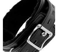 Darkness! Collar Darkness Bondage confortable de postura con cadena cuero 100 g