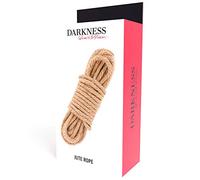 Darkness! Cuerda japonesa Darkness Bondage – Lino 5 m 200 g Marrón