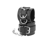 Darkness Bondage Darkness Esposas Cuero Ajustables 200 g