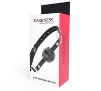 Darkness! Mordaza Bondage Darkness Transpirable 150 g