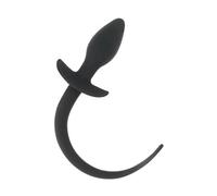 Darkness! Plug anal 28 cm silicona negro