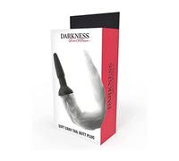Darkness Bondage Plug Anal Silicona con Cola Gris 1ud