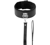 Darkness Collar Forrado Con Cadena Negro