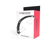 Darkness! Mordaza BDSM Negra transpirable con gancho 100 g