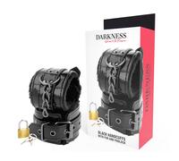 Darkness Bondage Darkness Esposas Cuero Ajustables Manos 200 g