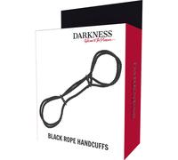 DARKNESS Esposas de Cuerda 100 Por Ciento Algodón - Suaves y Cómodas Para Nuevas Experiencias de Placer