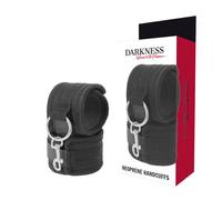 Darkness! Esposas BDSM DARKNESS ESPOSAS Neopreno 150 g Negro