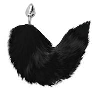 Darkness Plug Anal 8 Cm Con Cola Marron