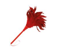 DARKNESS - PLUMA ESTIMULADORA ROJO 24CM