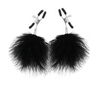 Darkness Sensations Darkness Pinzas para Pezones con Pompones 50 g