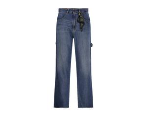 DARKPARK - John Relax Fit Worker Tencel Denim Jeans - Jeans - Hombre - Azul - W33 -