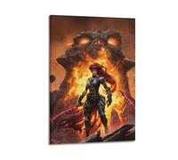 Darksiders - Póster decorativo de 3 juegos, lienzo para pared e impresión artística moderna para dormitorio familiar, 40 x 60 cm