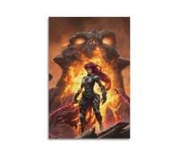 Darksiders - Póster decorativo de 3 juegos, lienzo para pared e impresión artística moderna para dormitorio familiar, 30 x 45 cm